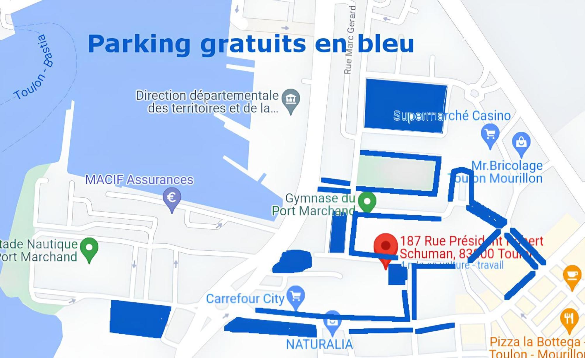 Chambre En Colocation Fille, Proche Mer, Climatisation Toulon Dış mekan fotoğraf